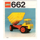 LEGO Dump Truck 662-1 Byggeinstruksjoner