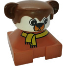 LEGO Duplo 2x2 Basis Figure Steen - Hond Duplo Figuur