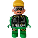 LEGO Duplo Action Wheeler Konstruktion Förare Duplo figur