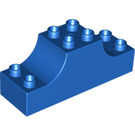 LEGO Duplo Blue Bow 2 x 6 x 2 (4197)