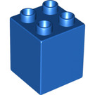 LEGO Duplo Blauw Steen 2 x 2 x 2 (31110)