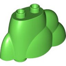 LEGO Duplo Vert clair Buisson avec 2 Knobs (64132)