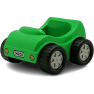 LEGO Duplo Fel groen Auto met "50858"