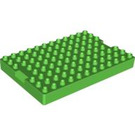 LEGO Duplo Bright Green Lid 8 X 12 Duplo (93607)