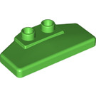 LEGO Duplo Leuchtend grün Flügel 2 x 4 x 0.5 (46377 / 89398)