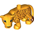LEGO Duplo Orange clair brillant Leopard Female (12047 / 56435)