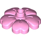 Duplo Fel roze Bloem 3 x 3 x 1 (84195)