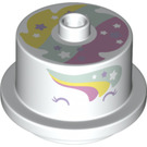 LEGO Duplo Cake avec Rainbow Affronter sur Côté (65157 / 66013)