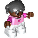 LEGO Duplo Barn Figur Africa Flicka Duplo figur