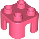 Duplo Coral Stool (65273)