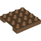 LEGO Duplo Chair sombre Pallet 4 x 4 x 1/2 (47415 / 98458)