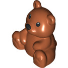 LEGO Duplo Dark Orange Bear - Sitting (66020 / 67319)