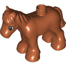 LEGO Duplo Dunkelorange Foal (26390 / 75723)