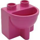 LEGO Duplo Dark Pink Wash Basin (4892 / 21990)