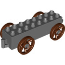 Duplo Dunkles Steingrau Wagon (76087)