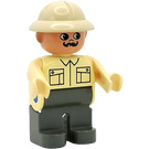 LEGO Duplo Explorer with Pith Helmet Duplo Figure