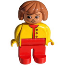 LEGO Duplo Female avec Fabuland Brown Cheveux Duplo Figure