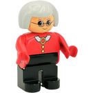 LEGO Duplo Female avec Grey Cheveux