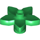LEGO Duplo Grün Blume mit 5 Angular Blütenblätter (6510 / 52639)