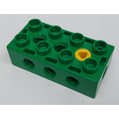 LEGO Duplo Grün Toolo Backstein 2 x 4 (31184 / 76057)