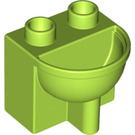 LEGO Duplo Lime Wash Basin (4892 / 21990)