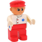 LEGO Duplo Male Medic with Red Cap
