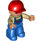 LEGO Duplo Man med Overall med Pocket Duplo figur