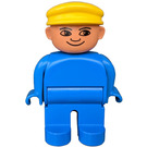 LEGO Duplo Male with Yellow Cap Duplo Figure