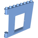 LEGO Duplo Bleu moyen mur 1 x 8 x 6,Porte,Droite (51261)