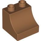 LEGO Duplo Chair moyenne foncée Brique avec Curve 2 x 2 x 1.5 (11169)