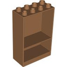 LEGO Duplo Mittleres dunkles Fleisch Rahmen 4 x 2 x 5 mit Shelf (27395)