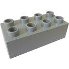 LEGO Duplo Gris pierre moyen Brique 2 x 4 (3011 / 31459)