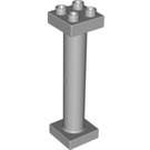 LEGO Duplo Mittleres Steingrau Column 2 x 2 x 6 (57888 / 98457)