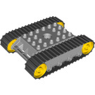 LEGO Duplo Medium Stone Gray Crawler Base 8 x 9 x 2 with Treads (59181)