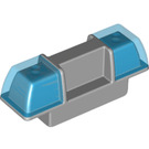 LEGO Duplo Gris pierre moyen Siren avec Transparent Dark Bleu Lights (2318 / 87072)