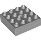 LEGO Duplo Medium Stone Gray Turn Table 4 x 4 x 1 Assembly (60268)