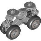 LEGO Duplo Mittleres Steingrau Rad Suspension mit 4 Rad (52925 / 53142)