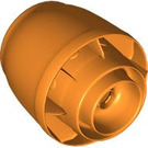 LEGO Duplo Oranje Container 6 x 6 x 4 1/2 met Rotation Pin (2392)