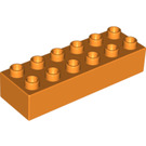 LEGO Duplo Orange Duplo Brique 2 x 6 (2300)