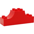 LEGO Duplo Red Bow 2 x 6 x 2 (4197)