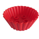LEGO Duplo rouge Cupcake Liner 4 x 4 x 1.5 (18805 / 98215)