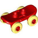 LEGO Duplo Rood Skateboard (100658)