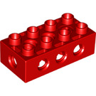 LEGO Duplo rot Toolo Backstein 2 x 4 (31184 / 76057)