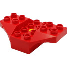 LEGO Duplo rot Toolo Flügel 4 x 6 (31039)
