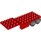 LEGO Duplo rouge Truck Trailer 4 x 13 x 2 (47411)