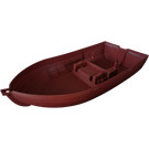 LEGO Duplo Brun rougeâtre Boat Bas (54070 / 56757)