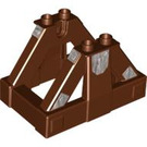 LEGO Duplo Rötlich-braun Catapult Rahmen (52364 / 52366)