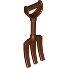 LEGO Duplo Reddish Brown fork (10531 / 58086)
