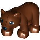 LEGO Duplo Brun rougeâtre Polar Bear Cub (12023 / 64150)