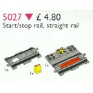 LEGO Duplo Start / Stop Rail Plus Rechtdoor Rail 5027